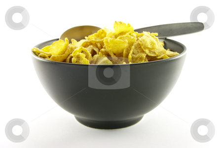 To use this stock image in your creative project, please select the size you need over to the right and click the "Add to Cart" button.
Your downloaded image will come with the Cutcaster watermark removed so don’t worry about the watermark you see on this page. Cornflakes in a Bowl stock photo, Golden cornflakes in a bowl with a spoon on a white background by Keith Wilson