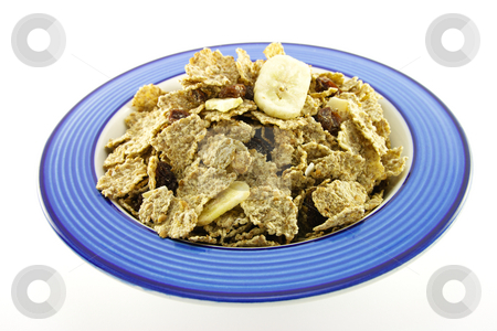 To use this stock image in your creative project, please select the size you need over to the right and click the "Add to Cart" button.
Your downloaded image will come with the Cutcaster watermark removed so don’t worry about the watermark you see on this page. Bran Flakes in a Blue Bowl stock photo, Crunchy delicious looking bran flakes in a blue bowl on a white background by Keith Wilson