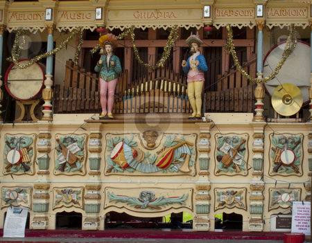 To use this stock image in your creative project, please select the size you need over to the right and click the "Add to Cart" button.
Your downloaded image will come with the Cutcaster watermark removed so don’t worry about the watermark you see on this page. Musical steam organ stock photo, by Stephen Clarke