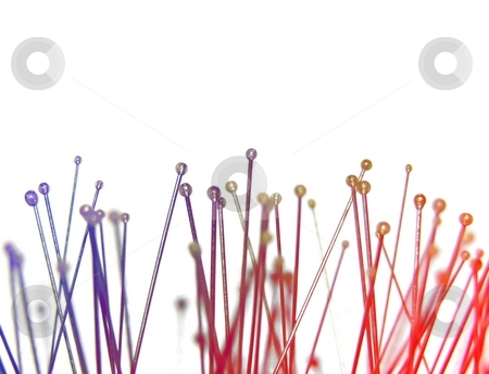 To use this stock image in your creative project, please select the size you need over to the right and click the "Add to Cart" button.
Your downloaded image will come with the Cutcaster watermark removed so don’t worry about the watermark you see on this page. Needles stock photo, A number of needles in blue and red light by Robert Biedermann