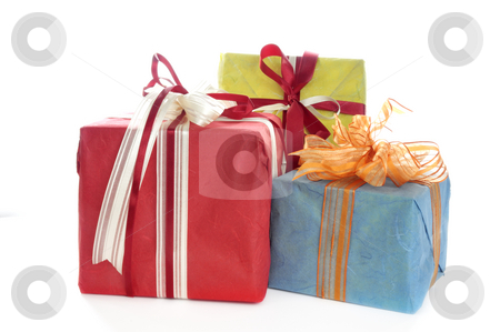 To use this stock image in your creative project, please select the size you need over to the right and click the "Add to Cart" button.
Your downloaded image will come with the Cutcaster watermark removed so don’t worry about the watermark you see on this page. Gift box stock photo, Gift boxes in front of a white background by Carmen Steiner