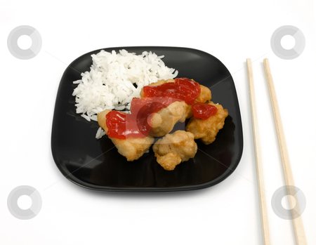 To use this stock image in your creative project, please select the size you need over to the right and click the "Add to Cart" button.
Your downloaded image will come with the Cutcaster watermark removed so don’t worry about the watermark you see on this page. Sweet and Sour Chicken stock photo, Sweet and Sour Chicken meal on white background by John Teeter