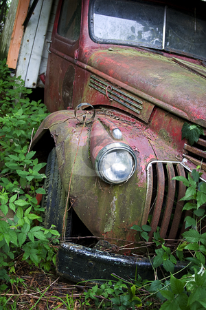 To use this stock image in your creative project, please select the size you need over to the right and click the "Add to Cart" button.
Your downloaded image will come with the Cutcaster watermark removed so don’t worry about the watermark you see on this page. Rusted truck stock photo, Old rusted truck stuck in the woods by Yann Poirier