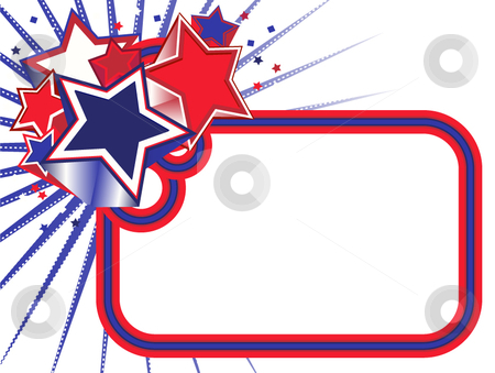 To use this stock image in your creative project, please select the size you need over to the right and click the "Add to Cart" button.
Your downloaded image will come with the Cutcaster watermark removed so don’t worry about the watermark you see on this page. Red, White and Blue Stars Banner on White BKGD stock vector clipart, Red, White and Blue Stars Banner on a White background by x7vector