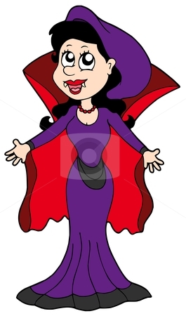 To use this stock image in your creative project, please select the size you need over to the right and click the "Add to Cart" button.
Your downloaded image will come with the Cutcaster watermark removed so don’t worry about the watermark you see on this page. Cute vampire woman stock vector clipart, Cute vampire woman - vector illustration. by Klara Viskova