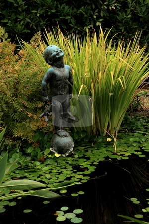To use this stock image in your creative project, please select the size you need over to the right and click the "Add to Cart" button.
Your downloaded image will come with the Cutcaster watermark removed so don’t worry about the watermark you see on this page. Water Gardeen stock photo, Water garden blended with shades of yellow and green by Jack Schiffer