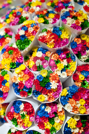 To use this stock image in your creative project, please select the size you need over to the right and click the "Add to Cart" button.
Your downloaded image will come with the Cutcaster watermark removed so don’t worry about the watermark you see on this page. Small flowers bouquets. stock photo, Small flowers bouquets sold at the Ramblas, in Barcelona, Spain. by Anibal Trejo