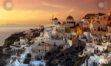 To use this stock image in your creative project, please select the size you need over to the right and click the "Add to Cart" button.
Your downloaded image will come with the Cutcaster watermark removed so don’t worry about the watermark you see on this page. The village of Oia, Santorini, Greece stock photo, The beautiful and uniue village of Oia on the Greek island of Santorini, photographed during a majestic late afternoon by Andreas Karelias