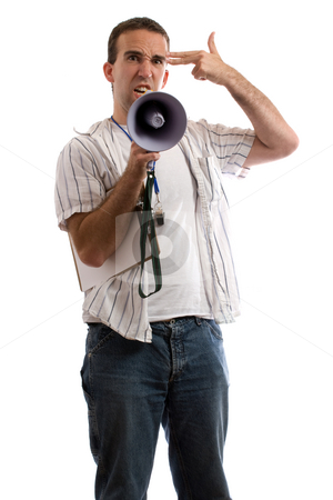 To use this stock image in your creative project, please select the size you need over to the right and click the "Add to Cart" button.
Your downloaded image will come with the Cutcaster watermark removed so don’t worry about the watermark you see on this page. Coaching Frustration stock photo, A young coach is pretending to shoot himself in the head because he is frustrated at coaching, isolated against a white background by Richard Nelson
