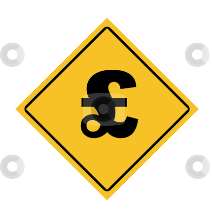 To use this stock image in your creative project, please select the size you need over to the right and click the "Add to Cart" button.
Your downloaded image will come with the Cutcaster watermark removed so don’t worry about the watermark you see on this page. English pounds sterling road sign stock photo, English pounds sterling road sign isolated on white background. by Martin Crowdy