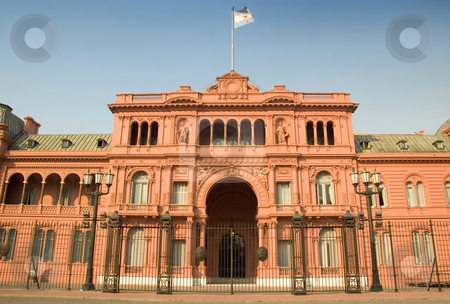 To use this stock image in your creative project, please select the size you need over to the right and click the "Add to Cart" button.
Your downloaded image will come with the Cutcaster watermark removed so don’t worry about the watermark you see on this page. Casa Rosada, Buenos Aires, Argentina stock photo, The Casa Rosada (Pink House), the presidential palace of Argentina, located in central Buenos Aires by Lee Torrens