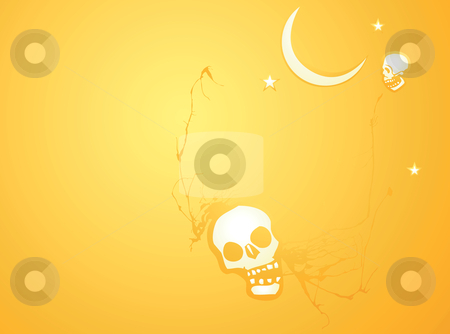 To use this stock image in your creative project, please select the size you need over to the right and click the "Add to Cart" button.
Your downloaded image will come with the Cutcaster watermark removed so don’t worry about the watermark you see on this page. Halloween Skull Background stock vector clipart, Softly orange colored desktop background, halloween themed with skulls. by Jeffrey Thompson