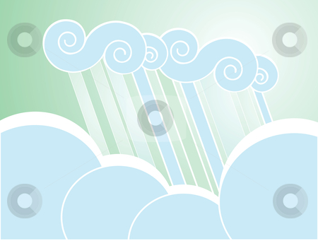 To use this stock image in your creative project, please select the size you need over to the right and click the "Add to Cart" button.
Your downloaded image will come with the Cutcaster watermark removed so don’t worry about the watermark you see on this page. Soft Rain Cloud Background stock vector clipart, Softly colored desktop background with clouds. by Jeffrey Thompson