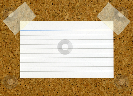 To use this stock image in your creative project, please select the size you need over to the right and click the "Add to Cart" button.
Your downloaded image will come with the Cutcaster watermark removed so don’t worry about the watermark you see on this page. Blank index card stick to a cork notice board. stock photo, Blank index card stick to a cork notice board. by Stephen Rees