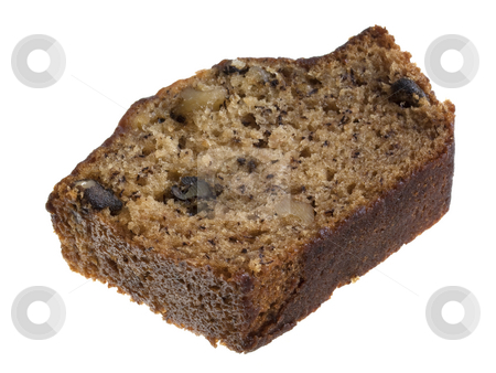 To use this stock image in your creative project, please select the size you need over to the right and click the "Add to Cart" button.
Your downloaded image will come with the Cutcaster watermark removed so don’t worry about the watermark you see on this page. Slice of banana bread with walnuts stock photo, Slice of fresh banana bread with walnuts isolated on white by Marek Uliasz