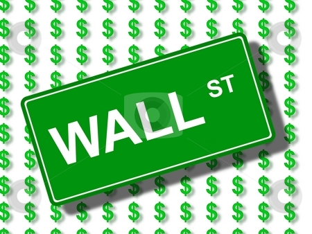 To use this stock image in your creative project, please select the size you need over to the right and click the "Add to Cart" button.
Your downloaded image will come with the Cutcaster watermark removed so don’t worry about the watermark you see on this page. Wall Street stock photo, Green wall street sign in front of dollar icons. by Henrik Lehnerer