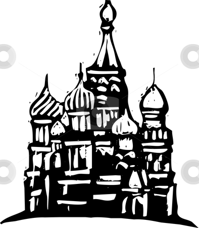 To use this stock image in your creative project, please select the size you need over to the right and click the "Add to Cart" button.
Your downloaded image will come with the Cutcaster watermark removed so don’t worry about the watermark you see on this page. Kremlin Russia stock vector clipart, Black and White woodcut style illustration of the Kremlin in Moscow. by Jeffrey Thompson
