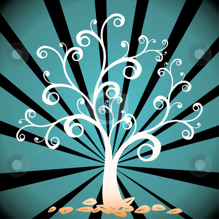 To use this stock image in your creative project, please select the size you need over to the right and click the "Add to Cart" button.
Your downloaded image will come with the Cutcaster watermark removed so don’t worry about the watermark you see on this page. Autumn tree stock vector clipart, Autumn tree and leafs - vector illustration by ojal_2