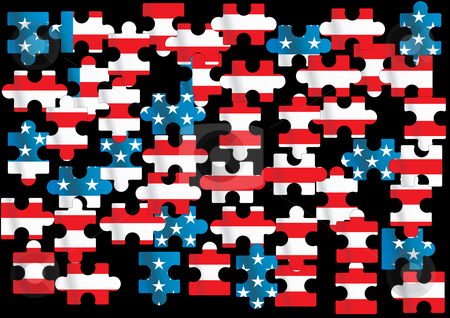 To use this stock image in your creative project, please select the size you need over to the right and click the "Add to Cart" button.
Your downloaded image will come with the Cutcaster watermark removed so don’t worry about the watermark you see on this page. American flag stock vector clipart, Vector american flag - vector illustration by ojal_2