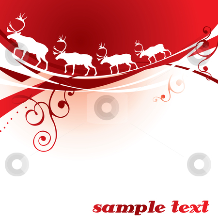 To use this stock image in your creative project, please select the size you need over to the right and click the "Add to Cart" button.
Your downloaded image will come with the Cutcaster watermark removed so don’t worry about the watermark you see on this page. Christmas reindeer stock vector clipart, Christmas reindeer background - vector illustration by ojal_2