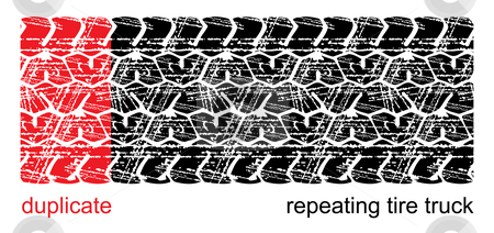 To use this stock image in your creative project, please select the size you need over to the right and click the "Add to Cart" button.
Your downloaded image will come with the Cutcaster watermark removed so don’t worry about the watermark you see on this page. Tire tracks stock vector clipart, Vector tire tracks (repeating left to right) by ojal_2