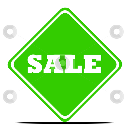 To use this stock image in your creative project, please select the size you need over to the right and click the "Add to Cart" button.
Your downloaded image will come with the Cutcaster watermark removed so don’t worry about the watermark you see on this page. Green sale road sign stock photo, Green sale road sign isolated on white background. by Martin Crowdy