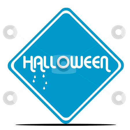 To use this stock image in your creative project, please select the size you need over to the right and click the "Add to Cart" button.
Your downloaded image will come with the Cutcaster watermark removed so don’t worry about the watermark you see on this page. Halloween sign stock photo, Halloween sign dripping blood in blue diamond shaped sign, isolated on white background. by Martin Crowdy