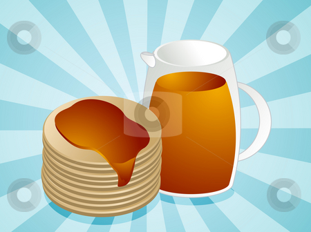 To use this stock image in your creative project, please select the size you need over to the right and click the "Add to Cart" button.
Your downloaded image will come with the Cutcaster watermark removed so don’t worry about the watermark you see on this page. Stack of pancakes stock photo, Stack of pancakes, with jug of syrup by Kheng Guan Toh