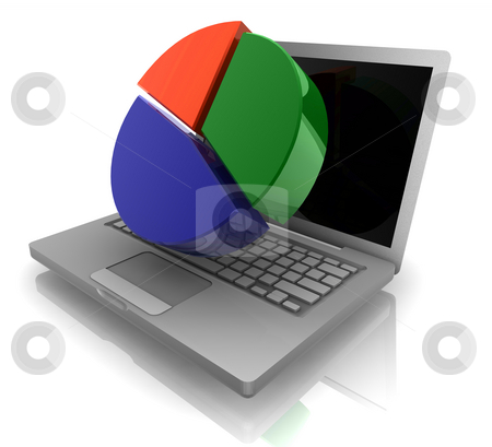 To use this stock image in your creative project, please select the size you need over to the right and click the "Add to Cart" button.
Your downloaded image will come with the Cutcaster watermark removed so don’t worry about the watermark you see on this page. Online finance pie chart stock photo, Computer online finance accounting with pie chart and notebook by Kheng Guan Toh