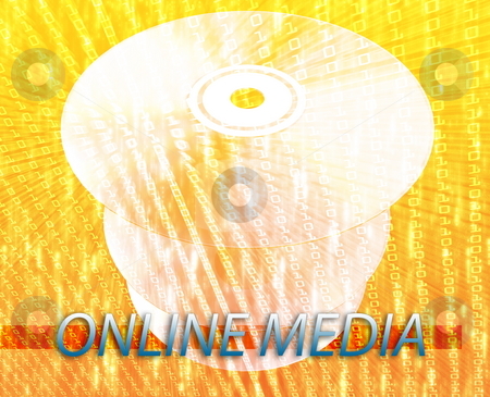 To use this stock image in your creative project, please select the size you need over to the right and click the "Add to Cart" button.
Your downloaded image will come with the Cutcaster watermark removed so don’t worry about the watermark you see on this page. Online digital media stock photo, Digital media disc for online movies, music, entertainment by Kheng Guan Toh