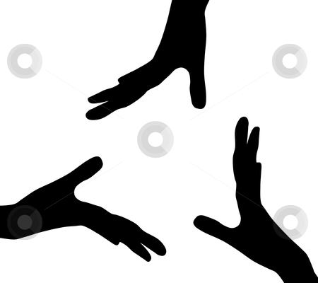 To use this stock image in your creative project, please select the size you need over to the right and click the "Add to Cart" button.
Your downloaded image will come with the Cutcaster watermark removed so don’t worry about the watermark you see on this page. Hands stock vector clipart, Recycling symbol made from hands by ojal_2
