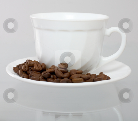 To use this stock image in your creative project, please select the size you need over to the right and click the "Add to Cart" button.
Your downloaded image will come with the Cutcaster watermark removed so don’t worry about the watermark you see on this page. Coffee set stock photo, Cup and saucer whith grain coffee costing on glass by Alexey Romanov