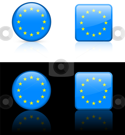 To use this stock image in your creative project, please select the size you need over to the right and click the "Add to Cart" button.
Your downloaded image will come with the Cutcaster watermark removed so don’t worry about the watermark you see on this page. World Flags: European Union stock vector clipart, Original vector World Flags buttons by L Belomlinsky
