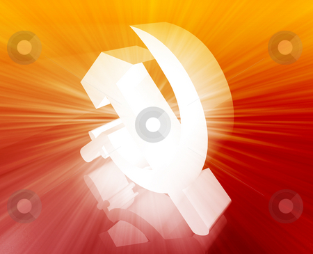 To use this stock image in your creative project, please select the size you need over to the right and click the "Add to Cart" button.
Your downloaded image will come with the Cutcaster watermark removed so don’t worry about the watermark you see on this page. Soviet symbol stock photo, Soviet USSR hammer and sickle political symbol by Kheng Guan Toh