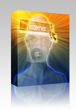 To use this stock image in your creative project, please select the size you need over to the right and click the "Add to Cart" button.
Your downloaded image will come with the Cutcaster watermark removed so don’t worry about the watermark you see on this page. Thinking about internet box package stock photo, Software package box Woman thinking about internet clicking,floating over head by Kheng Guan Toh
