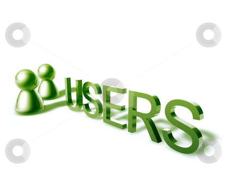 To use this stock image in your creative project, please select the size you need over to the right and click the "Add to Cart" button.
Your downloaded image will come with the Cutcaster watermark removed so don’t worry about the watermark you see on this page. Online users stock photo, Users online word graphic, with stylized people icons by Kheng Guan Toh
