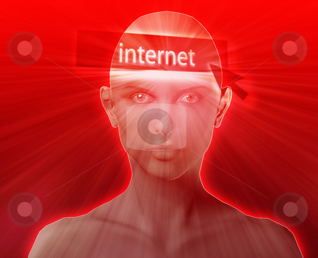 To use this stock image in your creative project, please select the size you need over to the right and click the "Add to Cart" button.
Your downloaded image will come with the Cutcaster watermark removed so don’t worry about the watermark you see on this page. Thinking about internet stock photo, Woman thinking about internet clicking,floating over head by Kheng Guan Toh
