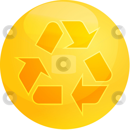 To use this stock image in your creative project, please select the size you need over to the right and click the "Add to Cart" button.
Your downloaded image will come with the Cutcaster watermark removed so don’t worry about the watermark you see on this page. Recycling eco symbol stock photo, Recycling eco symbol illustration of three pointing arrows on a glossy sphere by Kheng Guan Toh
