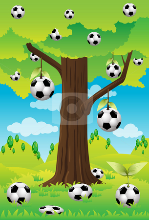 To use this stock image in your creative project, please select the size you need over to the right and click the "Add to Cart" button.
Your downloaded image will come with the Cutcaster watermark removed so don’t worry about the watermark you see on this page. Tree ball stock photo, Image of a soccer athlete who is kicking a soccer ball by Verapol Chaiyapin
