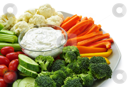 To use this stock image in your creative project, please select the size you need over to the right and click the "Add to Cart" button.
Your downloaded image will come with the Cutcaster watermark removed so don’t worry about the watermark you see on this page. Vegetables and dip stock photo, Platter of assorted fresh vegetables with dip by Elena Elisseeva