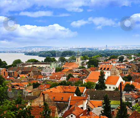 To use this stock image in your creative project, please select the size you need over to the right and click the "Add to Cart" button.
Your downloaded image will come with the Cutcaster watermark removed so don’t worry about the watermark you see on this page. Zemun rooftops in Belgrade stock photo, Old building roofs in Zemun part of Belgrade, Serbia by Elena Elisseeva