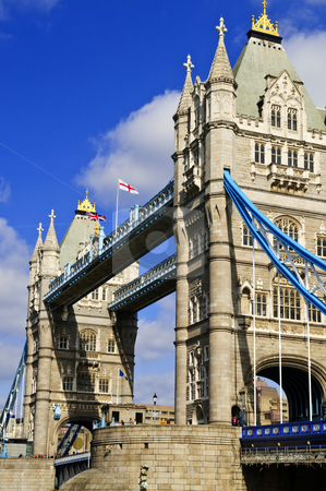 To use this stock image in your creative project, please select the size you need over to the right and click the "Add to Cart" button.
Your downloaded image will come with the Cutcaster watermark removed so don’t worry about the watermark you see on this page. Tower bridge in London stock photo, Two towers of Tower bridge in London England by Elena Elisseeva