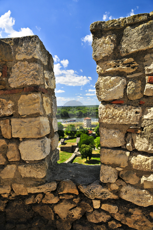 To use this stock image in your creative project, please select the size you need over to the right and click the "Add to Cart" button.
Your downloaded image will come with the Cutcaster watermark removed so don’t worry about the watermark you see on this page. Kalemegdan fortress in Belgrade stock photo, Walls and towers of Kalemegdan fortress in Belgrade Serbia by Elena Elisseeva