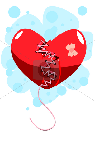 To use this stock image in your creative project, please select the size you need over to the right and click the "Add to Cart" button.
Your downloaded image will come with the Cutcaster watermark removed so don’t worry about the watermark you see on this page. How To Mend A Broken Heart stock photo, An image of the broken heart that has been sewn with a thread by Verapol Chaiyapin