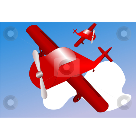 To use this stock image in your creative project, please select the size you need over to the right and click the "Add to Cart" button.
Your downloaded image will come with the Cutcaster watermark removed so don’t worry about the watermark you see on this page. Avion stock vector clipart, Abstract airplanes in blue sky with cloud by Ira J Lyles Jr