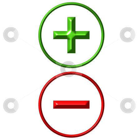 To use this stock image in your creative project, please select the size you need over to the right and click the "Add to Cart" button.
Your downloaded image will come with the Cutcaster watermark removed so don’t worry about the watermark you see on this page. Positive and Negative stock photo, Positive and negative symbols isolated in white by Georgios Kollidas