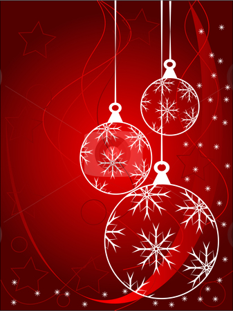 To use this stock image in your creative project, please select the size you need over to the right and click the "Add to Cart" button.
Your downloaded image will come with the Cutcaster watermark removed so don’t worry about the watermark you see on this page. Red Christmas Baubles Background stock vector clipart, An abstract Christmas vector illustration with clear white outline baubles on a darker backdrop with white snowflakes and room for text by Mike Price