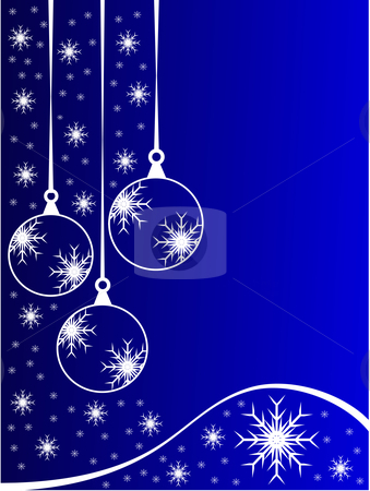 To use this stock image in your creative project, please select the size you need over to the right and click the "Add to Cart" button.
Your downloaded image will come with the Cutcaster watermark removed so don’t worry about the watermark you see on this page. Blue Christmas Baubles Background stock vector clipart, An abstract Christmas vector illustration with clear white outline baubles on a blue backdrop with white snowflakes and room for text by Mike Price
