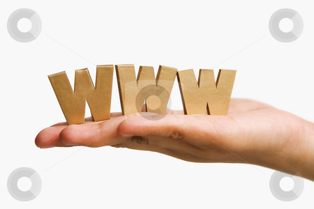 To use this stock image in your creative project, please select the size you need over to the right and click the "Add to Cart" button.
Your downloaded image will come with the Cutcaster watermark removed so don’t worry about the watermark you see on this page. Hand holding golden WWW stock photo, Hand holding golden WWW alphabet blocks against white background by Rudyanto Wijaya