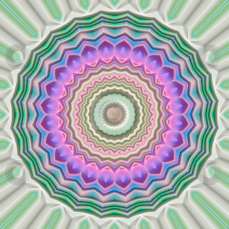 To use this stock image in your creative project, please select the size you need over to the right and click the "Add to Cart" button.
Your downloaded image will come with the Cutcaster watermark removed so don’t worry about the watermark you see on this page. Classic ornamental flower mandala stock photo, Flower like mandala symbol in soft pink and green colors by Wino Evertz